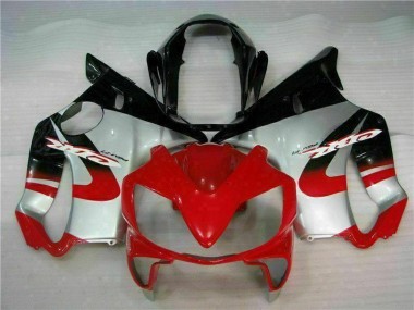 ABS Carenado Motocicleta CBR 600 F4i 2004-2007 - Rojo Plata