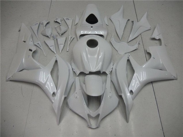 ABS Carenado Motocicleta CBR 600 RR 2007-2008 - Blanco Perla ABS Carenado Motocicleta CBR 600 RR 2007-2008 - Blanco Perla