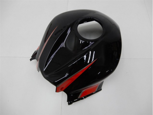 ABS Carenado Motocicleta CBR 600 RR 2009-2012 - Rojo Negro ABS Carenado Motocicleta CBR 600 RR 2009-2012 - Rojo Negro