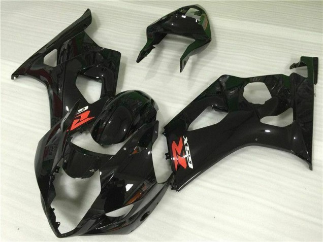 ABS Carenado Motocicleta GSXR 1000 K3 2003-2004 - Brillante Negro ABS Carenado Motocicleta GSXR 1000 K3 2003-2004 - Brillante Negro