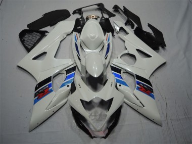 ABS Carenado Motocicleta GSXR 1000 K5 2005-2006 - Blanco Azul