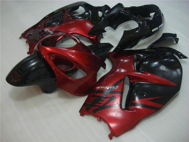 ABS Carenado Motocicleta GSXR 1300 Hayabusa 1996-2007 - Rojo Negro ABS Carenado Motocicleta GSXR 1300 Hayabusa 1996-2007 - Rojo Negro