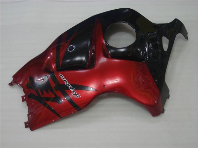 ABS Carenado Motocicleta GSXR 1300 Hayabusa 1996-2007 - Rojo Negro ABS Carenado Motocicleta GSXR 1300 Hayabusa 1996-2007 - Rojo Negro