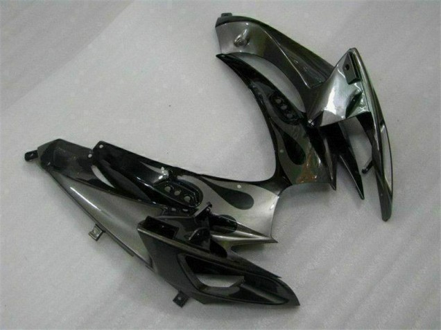 ABS Carenado Motocicleta GSXR 600 / 750 K6 2006-2007 - Negro