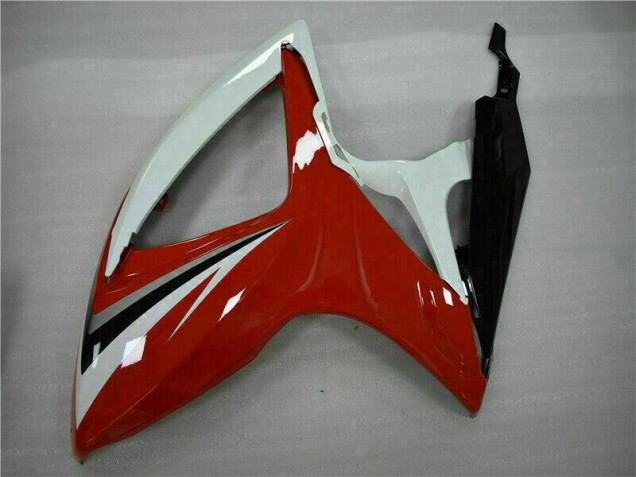 ABS Carenado Motocicleta GSXR 600 / 750 K6 2006-2007 - Rojo Blanco ABS Carenado Motocicleta GSXR 600 / 750 K6 2006-2007 - Rojo Blanco