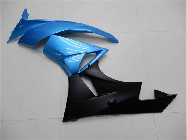 ABS Carenado Motocicleta ZX6R 2009-2012 - Azul Negro ABS Carenado Motocicleta ZX6R 2009-2012 - Azul Negro