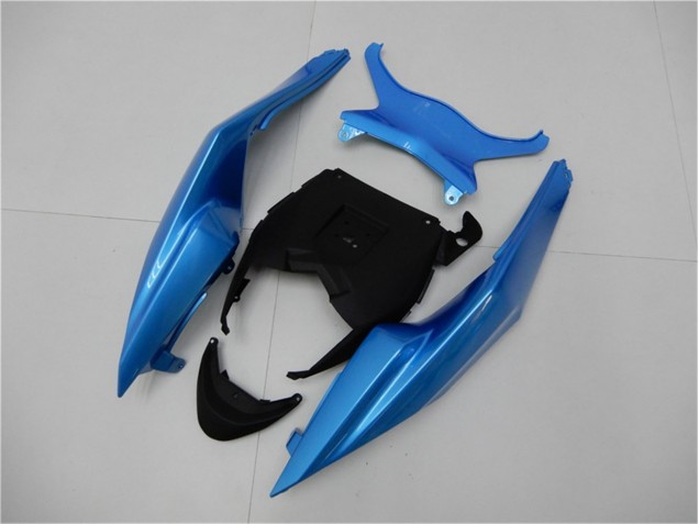 ABS Carenado Motocicleta ZX6R 2009-2012 - Azul Negro ABS Carenado Motocicleta ZX6R 2009-2012 - Azul Negro