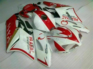 ABS Kits Carenado Moto CBR 1000 RR 2004-2005 - Blanco Rojo