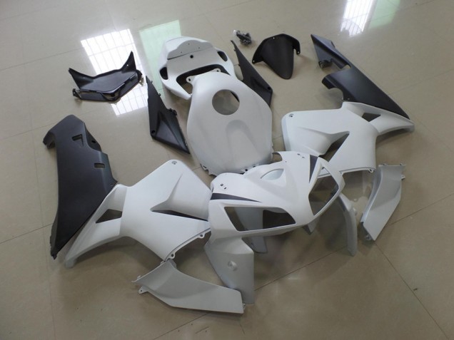 ABS Kits Carenado Moto CBR 600 RR 2005-2006 - Blanco Negro ABS Kits Carenado Moto CBR 600 RR 2005-2006 - Blanco Negro