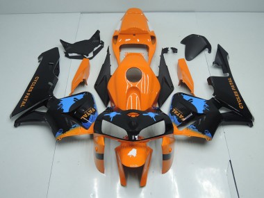 ABS Kits Carenado Moto CBR 600 RR 2005-2006 - Naranja Negro