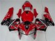 ABS Kits Carenado Moto CBR 600 RR 2005-2006 - Rojo Negro ABS Kits Carenado Moto CBR 600 RR 2005-2006 - Rojo Negro