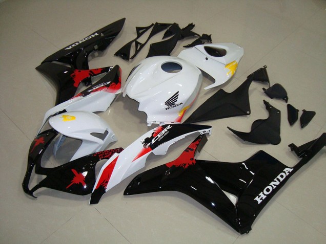 ABS Kits Carenado Moto CBR 600 RR 2007-2008 - Blanco Negro Rojo ABS Kits Carenado Moto CBR 600 RR 2007-2008 - Blanco Negro Rojo