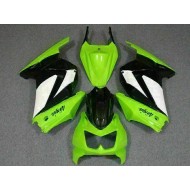 ABS Kits Carenado Moto EX250 2008-2012 - Verde Negro Ninja