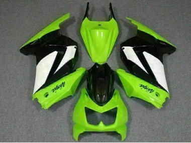 ABS Kits Carenado Moto EX250 2008-2012 - Verde Negro Ninja