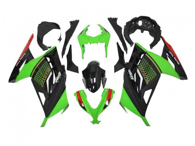 ABS Kits Carenado Moto EX300 2013-2016 - Verde Negro ABS Kits Carenado Moto EX300 2013-2016 - Verde Negro