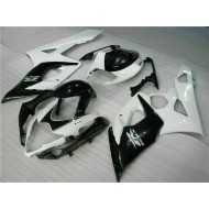 ABS Kits Carenado Moto GSXR 1000 K5 2005-2006 - Blanco Negro