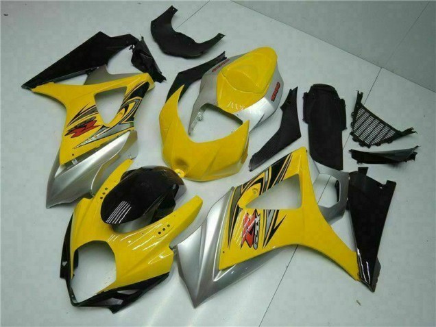 ABS Kits Carenado Moto GSXR 1000 K7 2007-2008 - Amarillo ABS Kits Carenado Moto GSXR 1000 K7 2007-2008 - Amarillo