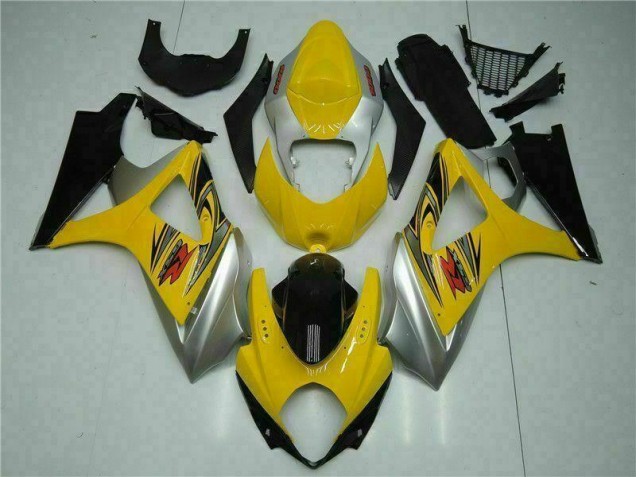 ABS Kits Carenado Moto GSXR 1000 K7 2007-2008 - Amarillo ABS Kits Carenado Moto GSXR 1000 K7 2007-2008 - Amarillo