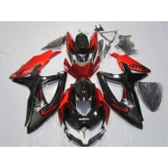 ABS Kits Carenado Moto GSXR 1000 K7 2007-2008 - Negro Rojo