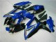 ABS Kits Carenado Moto GSXR 600 / 750 K8 2008-2010 - Azul Negro