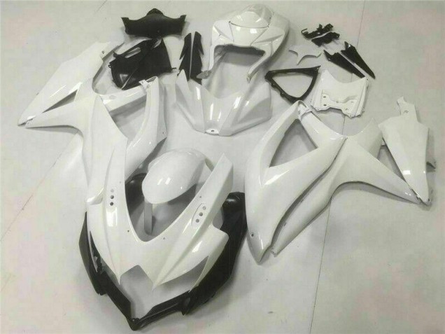 ABS Kits Carenado Moto GSXR 600 / 750 K8 2008-2010 - Blanco ABS Kits Carenado Moto GSXR 600 / 750 K8 2008-2010 - Blanco