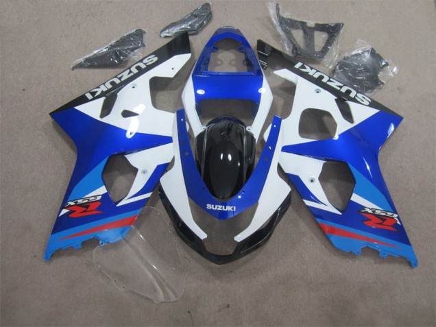 ABS Kits Carenado Moto GSXR 600 K4 2004-2005 - Azul Blanco ABS Kits Carenado Moto GSXR 600 K4 2004-2005 - Azul Blanco