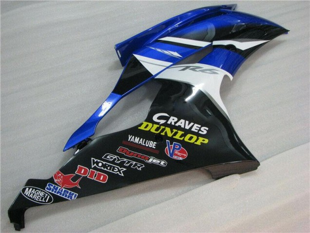 ABS Kits Carenado Moto R6 2008-2016 - Azul ABS Kits Carenado Moto R6 2008-2016 - Azul