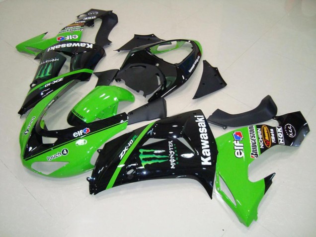 ABS Kits Carenado Moto ZX10R 2006-2007 - Verde Monster ABS Kits Carenado Moto ZX10R 2006-2007 - Verde Monster