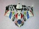 ABS Moto Plástica CBR 1000 RR 2004-2005 - Blanco Rojo ABS Moto Plástica CBR 1000 RR 2004-2005 - Blanco Rojo