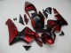 ABS Moto Plástica CBR 600 RR 2003-2004 - Rojo Negro ABS Moto Plástica CBR 600 RR 2003-2004 - Rojo Negro