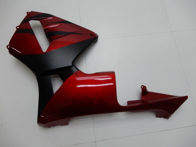 ABS Moto Plástica CBR 600 RR 2003-2004 - Rojo Negro ABS Moto Plástica CBR 600 RR 2003-2004 - Rojo Negro