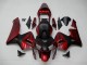 ABS Moto Plástica CBR 600 RR 2003-2004 - Rojo Negro ABS Moto Plástica CBR 600 RR 2003-2004 - Rojo Negro