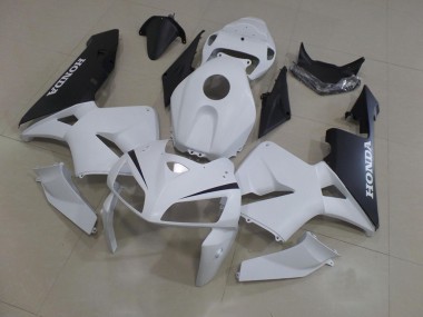 ABS Moto Plástica CBR 600 RR 2005-2006 - Blanco Negro