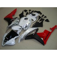 ABS Moto Plástica CBR 600 RR 2007-2008 - Blanco Negro Rojo