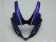 ABS Moto Plástica GSXR 1000 K5 2005-2006 - Azul Negro ABS Moto Plástica GSXR 1000 K5 2005-2006 - Azul Negro