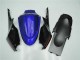 ABS Moto Plástica GSXR 1000 K5 2005-2006 - Azul Negro ABS Moto Plástica GSXR 1000 K5 2005-2006 - Azul Negro