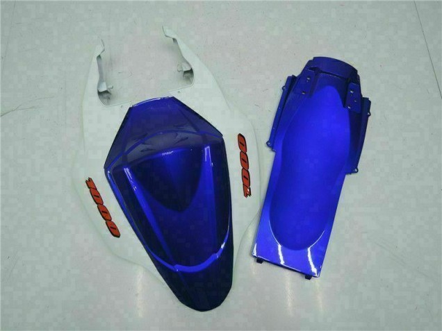 ABS Moto Plástica GSXR 1000 K7 2007-2008 - Azul ABS Moto Plástica GSXR 1000 K7 2007-2008 - Azul