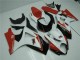 ABS Moto Plástica GSXR 1000 K7 2007-2008 - Rojo Blanco ABS Moto Plástica GSXR 1000 K7 2007-2008 - Rojo Blanco