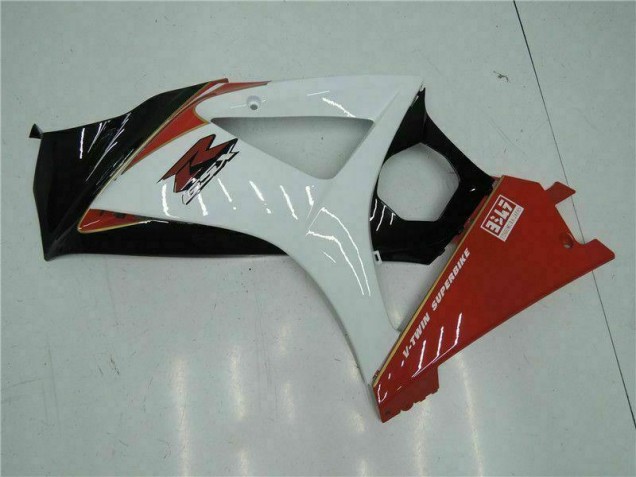 ABS Moto Plástica GSXR 1000 K7 2007-2008 - Rojo Blanco ABS Moto Plástica GSXR 1000 K7 2007-2008 - Rojo Blanco