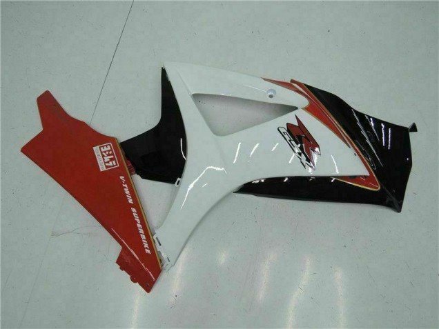 ABS Moto Plástica GSXR 1000 K7 2007-2008 - Rojo Blanco ABS Moto Plástica GSXR 1000 K7 2007-2008 - Rojo Blanco