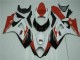 ABS Moto Plástica GSXR 1000 K7 2007-2008 - Rojo Blanco ABS Moto Plástica GSXR 1000 K7 2007-2008 - Rojo Blanco