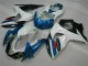 ABS Moto Plástica GSXR 1000 K9 2009-2016 - Azul Blanco ABS Moto Plástica GSXR 1000 K9 2009-2016 - Azul Blanco