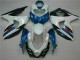 ABS Moto Plástica GSXR 1000 K9 2009-2016 - Azul Blanco ABS Moto Plástica GSXR 1000 K9 2009-2016 - Azul Blanco