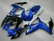 ABS Moto Plástica GSXR 600 / 750 K6 2006-2007 - Azul ABS Moto Plástica GSXR 600 / 750 K6 2006-2007 - Azul