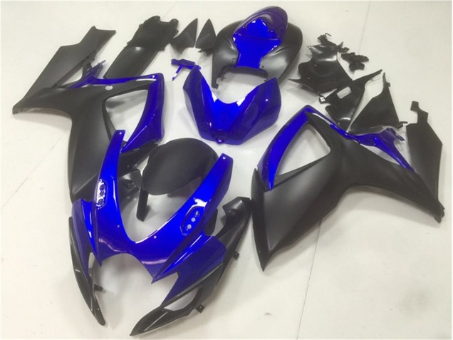 ABS Moto Plástica GSXR 600 / 750 K6 2006-2007 - Azul Negro