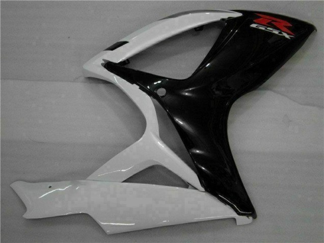 ABS Moto Plástica GSXR 600 / 750 K6 2006-2007 - Blanco Negro ABS Moto Plástica GSXR 600 / 750 K6 2006-2007 - Blanco Negro