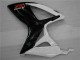 ABS Moto Plástica GSXR 600 / 750 K6 2006-2007 - Blanco Negro ABS Moto Plástica GSXR 600 / 750 K6 2006-2007 - Blanco Negro