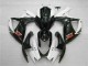 ABS Moto Plástica GSXR 600 / 750 K6 2006-2007 - Blanco Negro ABS Moto Plástica GSXR 600 / 750 K6 2006-2007 - Blanco Negro