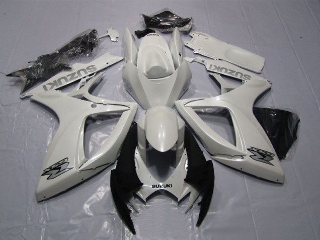 ABS Moto Plástica GSXR 600 K6 2006-2007 - Blanco ABS Moto Plástica GSXR 600 K6 2006-2007 - Blanco