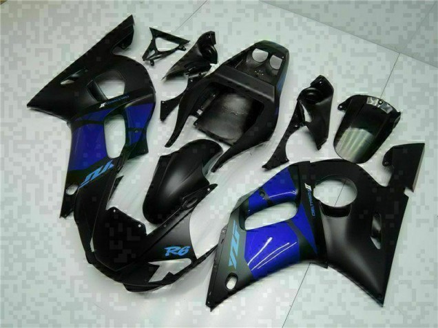 ABS Moto Plástica R6 1998-2002 - Azul Negro ABS Moto Plástica R6 1998-2002 - Azul Negro